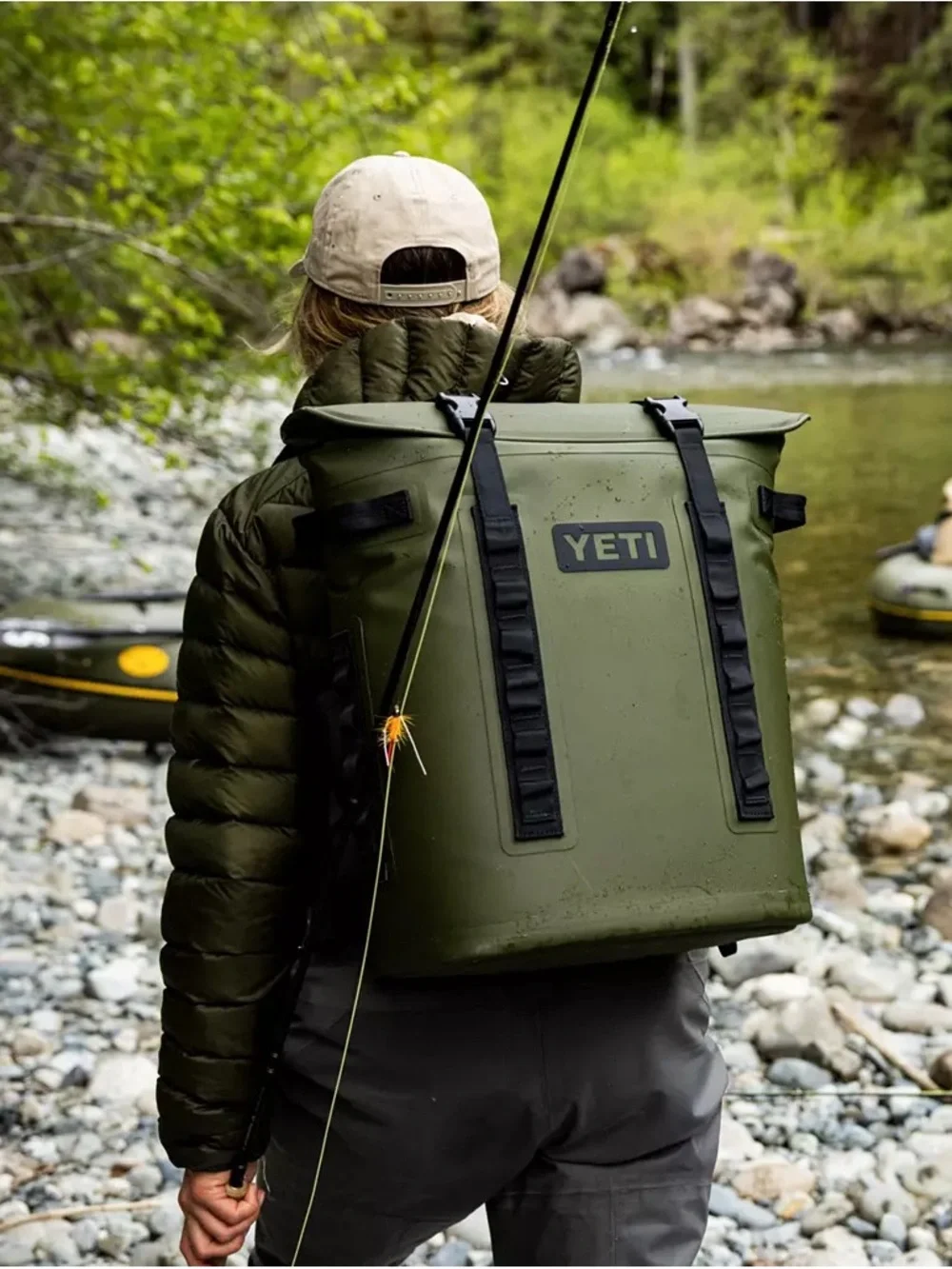 YETI Hopper M20 Soft Backpack Cooler - Color: Olive